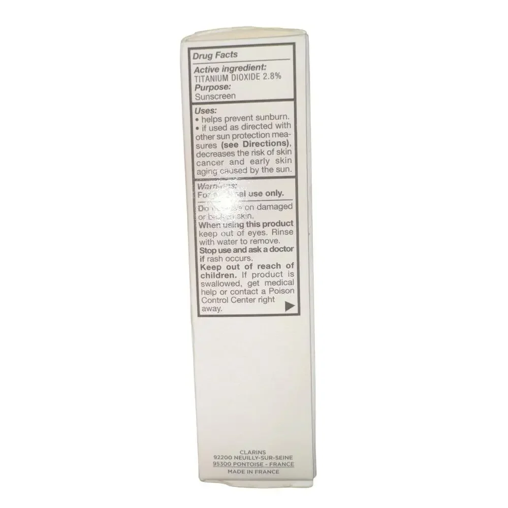 New Clarins Paris Skin Illusion Foundation Shade Linen 101 15ml Travel Hydration